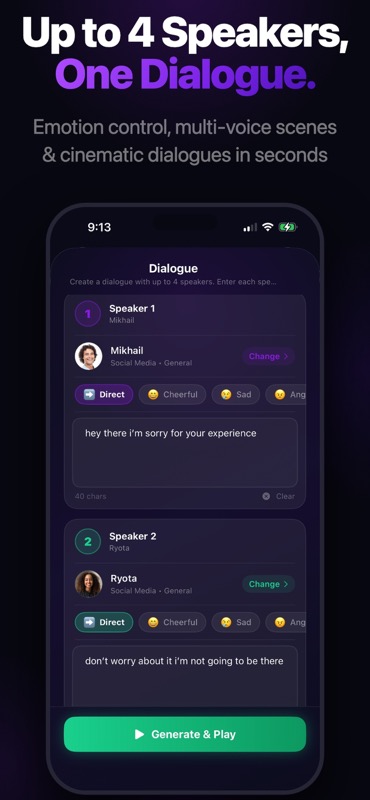 Fake Voice App Screen